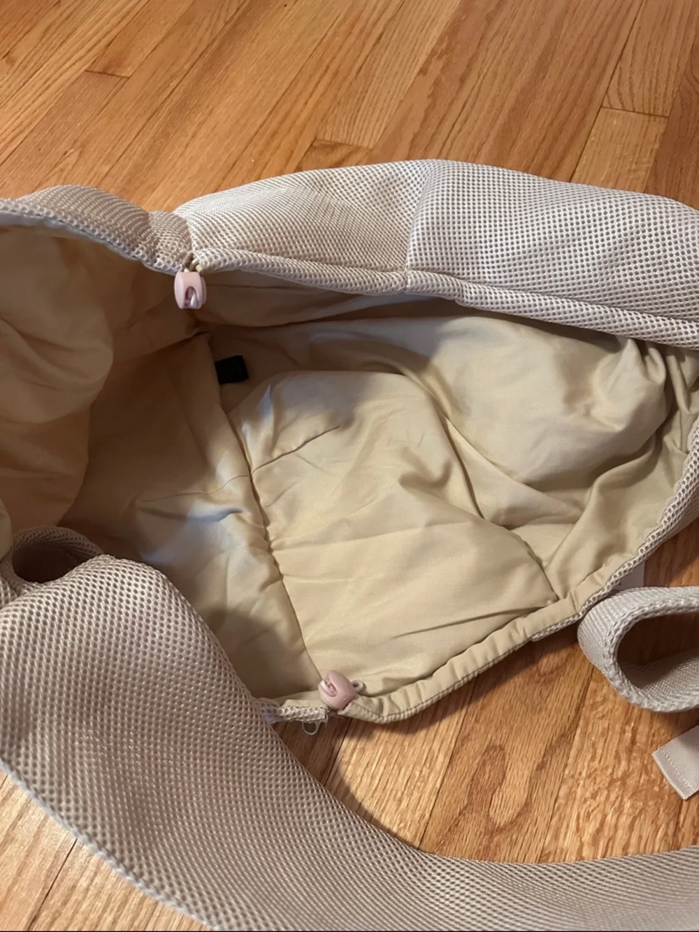 New maxbone Mesh Sling Dog & Cat Carrier, Nude